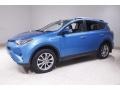 2018 Electric Storm Blue Toyota RAV4 Limited AWD Hybrid  photo #3