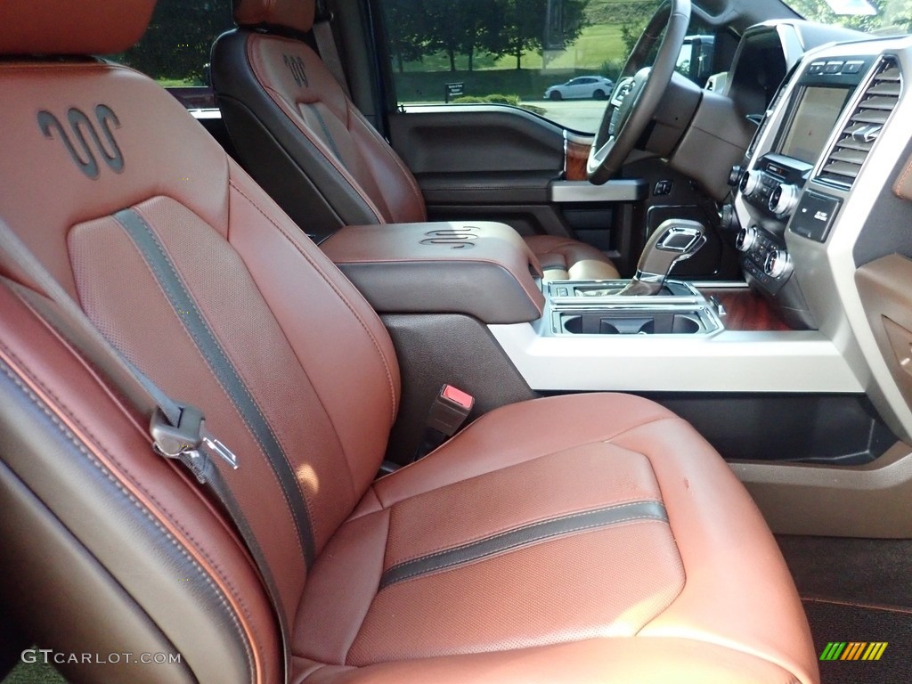 King Ranch Kingsville/Java Interior 2020 Ford F150 King Ranch SuperCrew 4x4 Photo #144489701