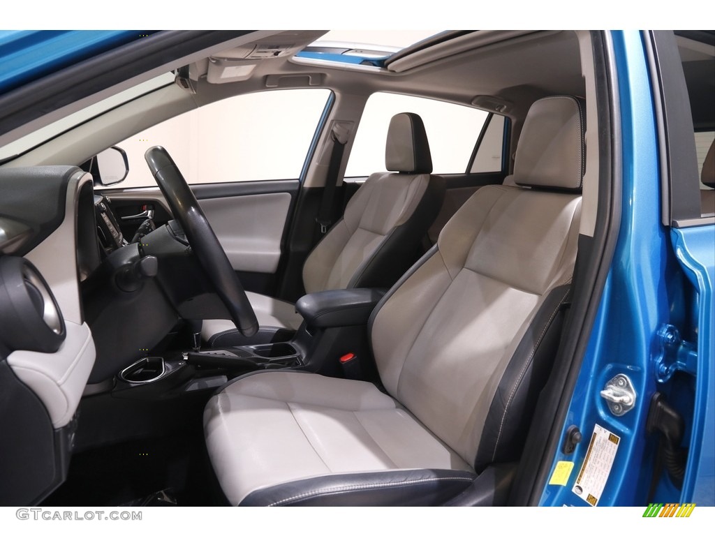 2018 RAV4 Limited AWD Hybrid - Electric Storm Blue / Ash photo #5