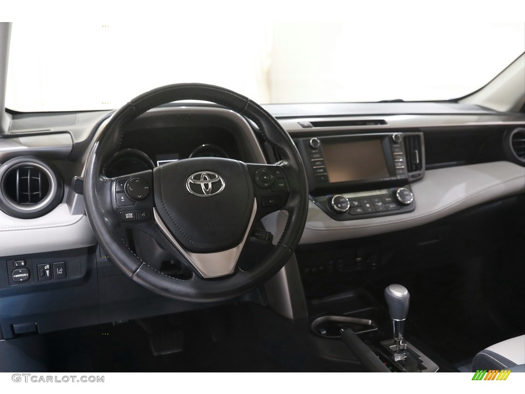 2018 RAV4 Limited AWD Hybrid - Electric Storm Blue / Ash photo #6