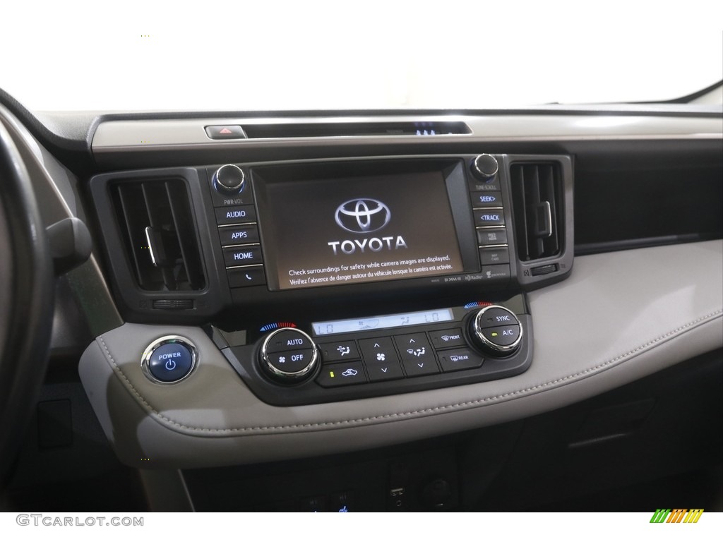 2018 RAV4 Limited AWD Hybrid - Electric Storm Blue / Ash photo #9