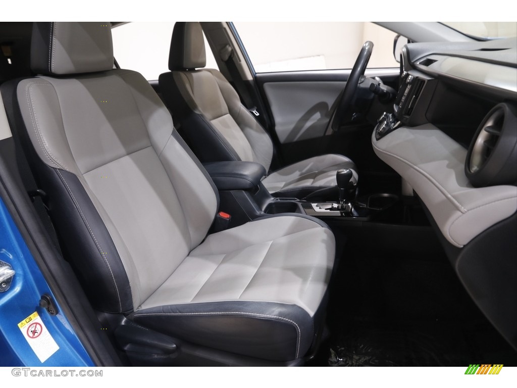2018 RAV4 Limited AWD Hybrid - Electric Storm Blue / Ash photo #15