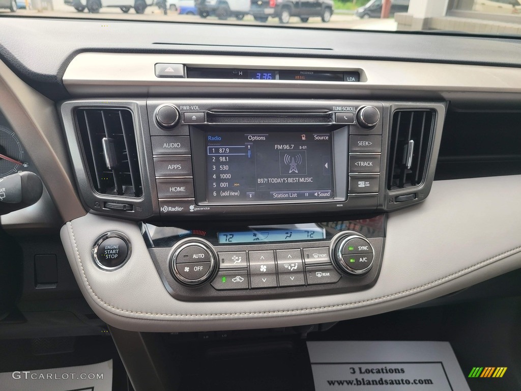 2015 RAV4 Limited AWD - Blizzard Pearl / Ash photo #19