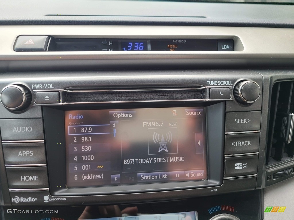 2015 RAV4 Limited AWD - Blizzard Pearl / Ash photo #21