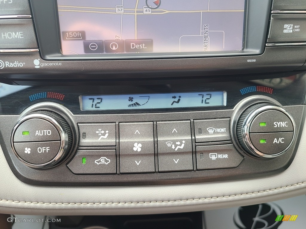 2015 RAV4 Limited AWD - Blizzard Pearl / Ash photo #27