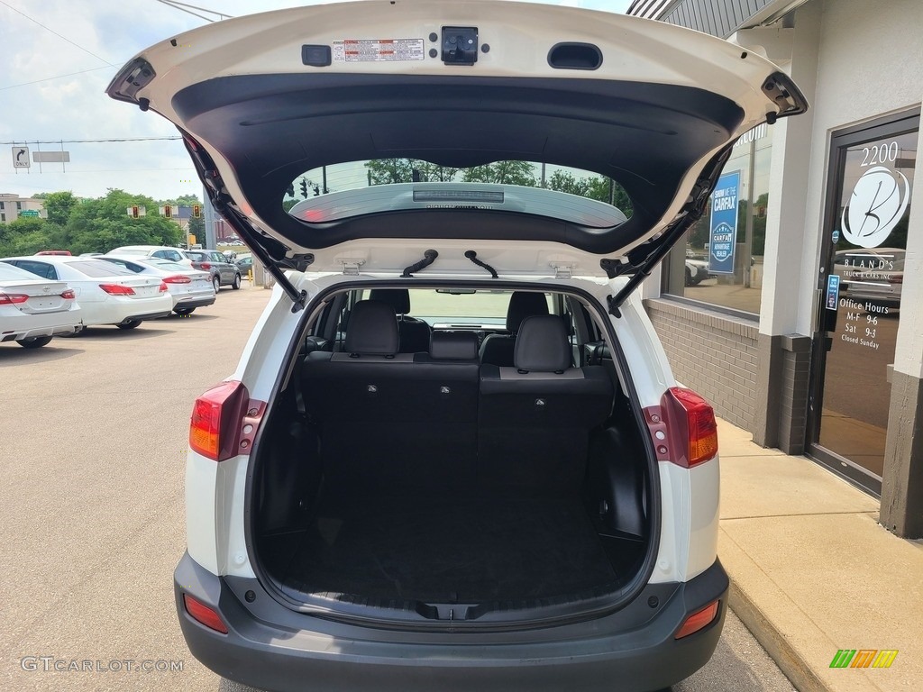 2015 RAV4 Limited AWD - Blizzard Pearl / Ash photo #41
