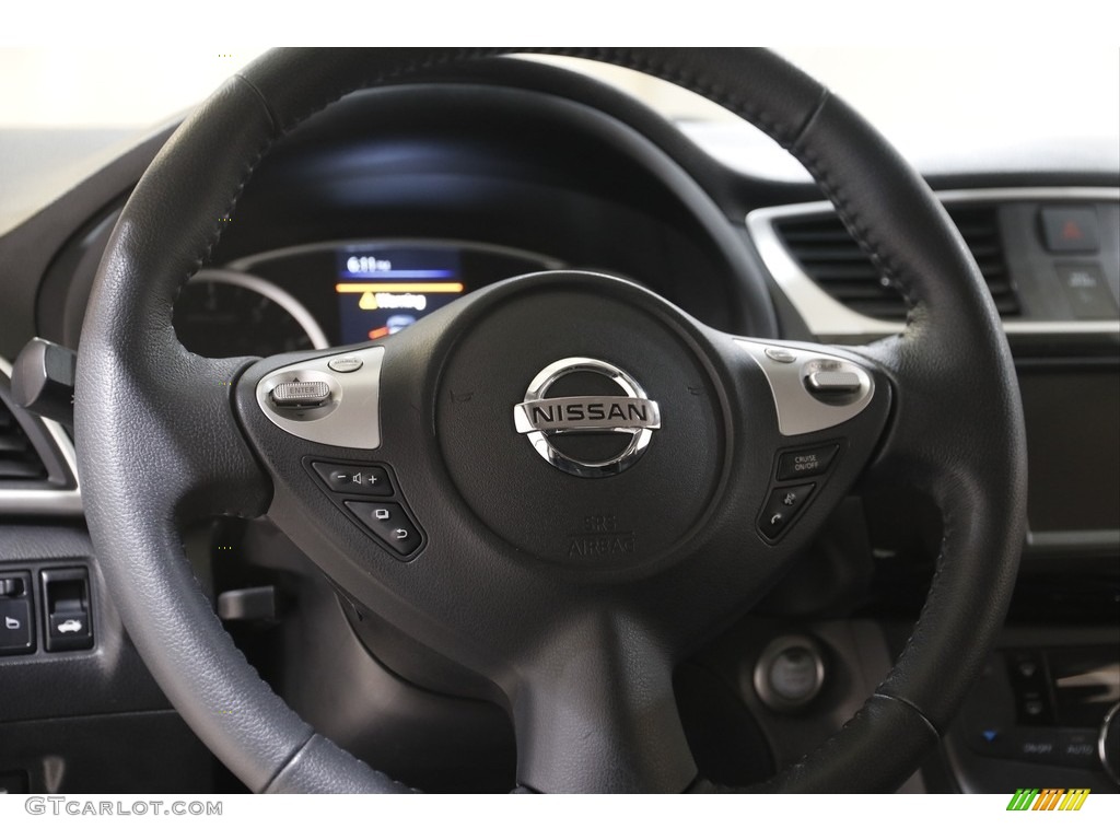 2019 Sentra SV - Brilliant Silver Metallic / Charcoal photo #7