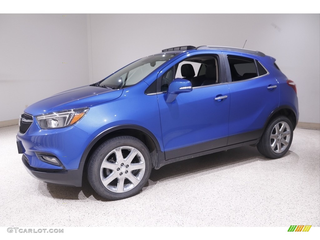 2018 Encore Preferred II AWD - Coastal Blue Metallic / Ebony photo #3