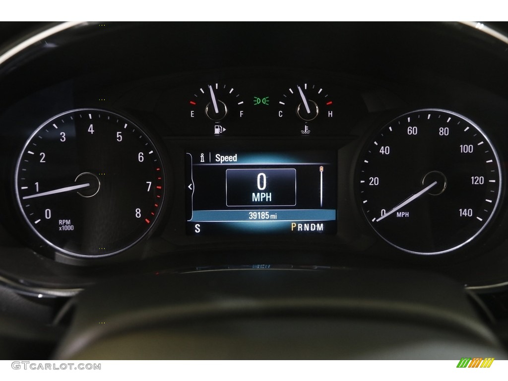 2018 Encore Preferred II AWD - Coastal Blue Metallic / Ebony photo #8