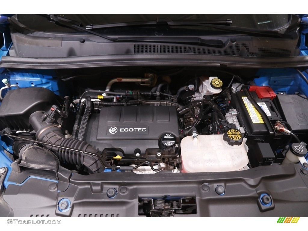 2018 Encore Preferred II AWD - Coastal Blue Metallic / Ebony photo #20