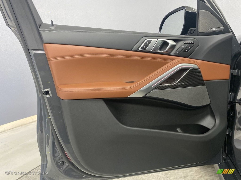 2022 BMW X6 M50i Tartufo Door Panel Photo #144490783