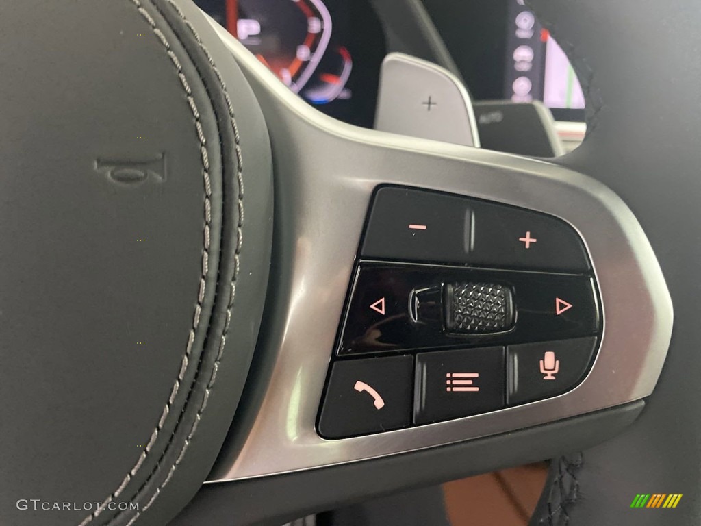 2022 BMW X6 M50i Tartufo Steering Wheel Photo #144490801