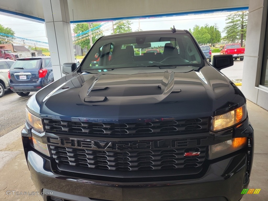 2022 Silverado 1500 Limited Custom Trail Boss Crew Cab 4x4 - Northsky Blue Metallic / Jet Black photo #9