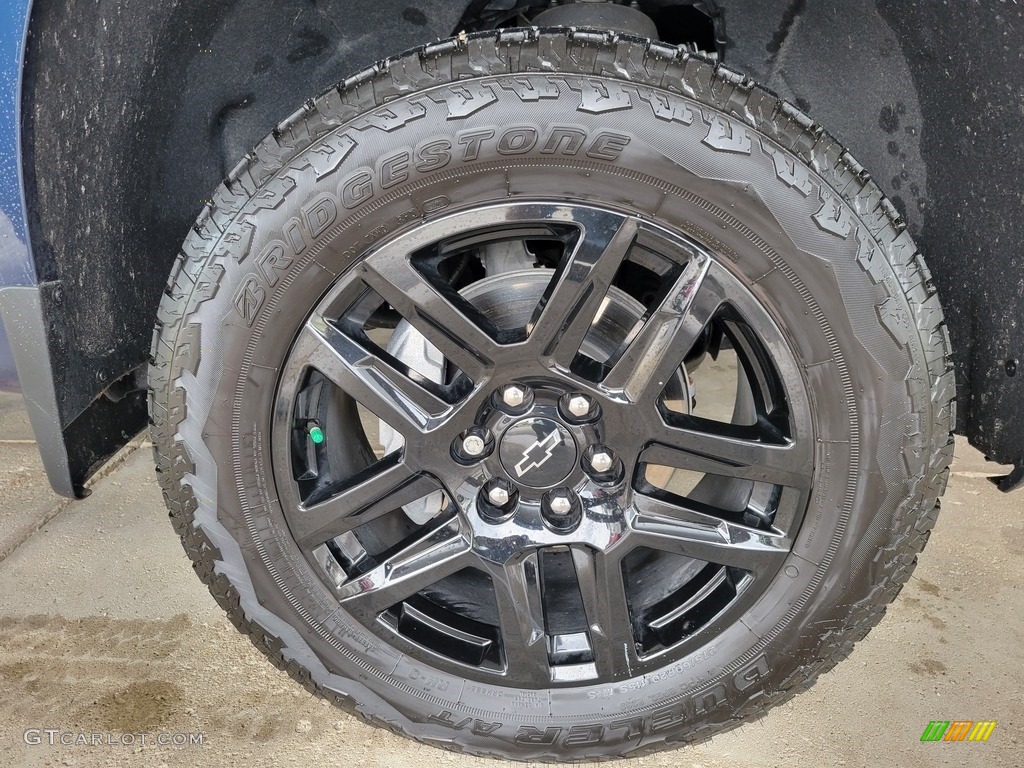 2022 Silverado 1500 Limited Custom Trail Boss Crew Cab 4x4 - Northsky Blue Metallic / Jet Black photo #11