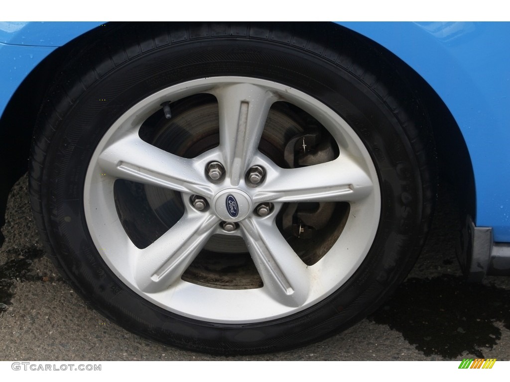 2010 Mustang GT Coupe - Grabber Blue / Charcoal Black photo #14