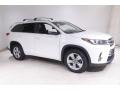 Blizzard White Pearl 2017 Toyota Highlander Limited AWD