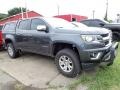 2017 Cyber Gray Metallic Chevrolet Colorado LT Crew Cab 4x4  photo #4