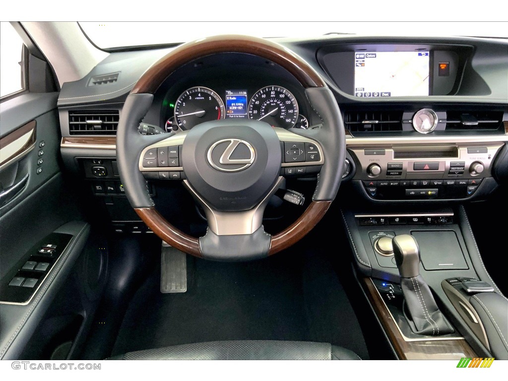 2016 Lexus ES 350 Black Dashboard Photo #144492432