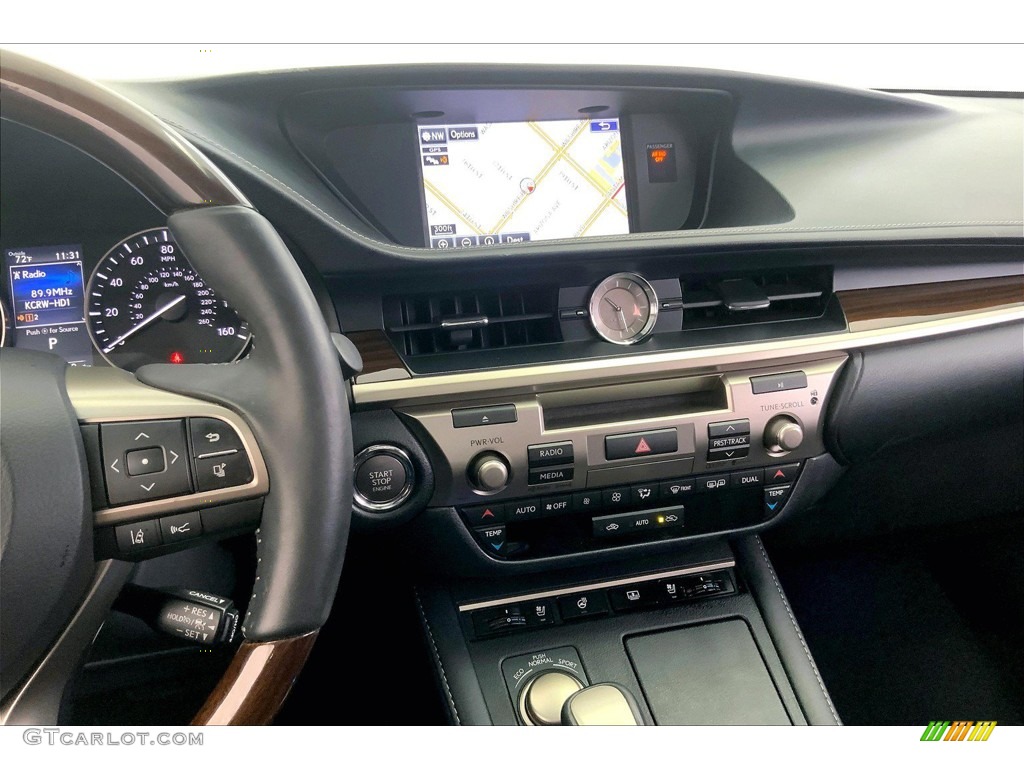 2016 Lexus ES 350 Black Dashboard Photo #144492458