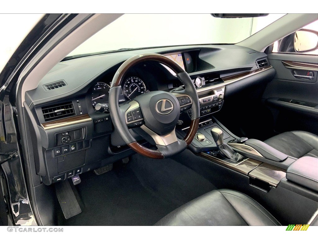 Black Interior 2016 Lexus ES 350 Photo #144492717
