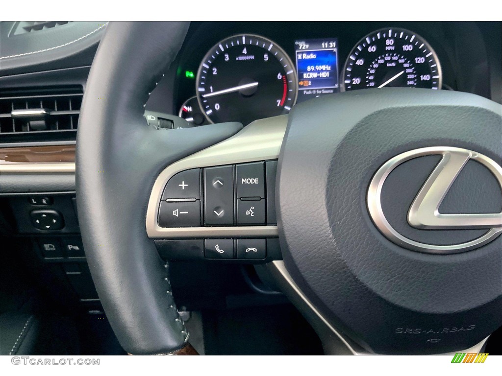 2016 Lexus ES 350 Black Steering Wheel Photo #144492897