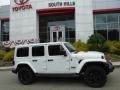 Bright White - Wrangler Unlimited Sahara 4x4 Photo No. 2