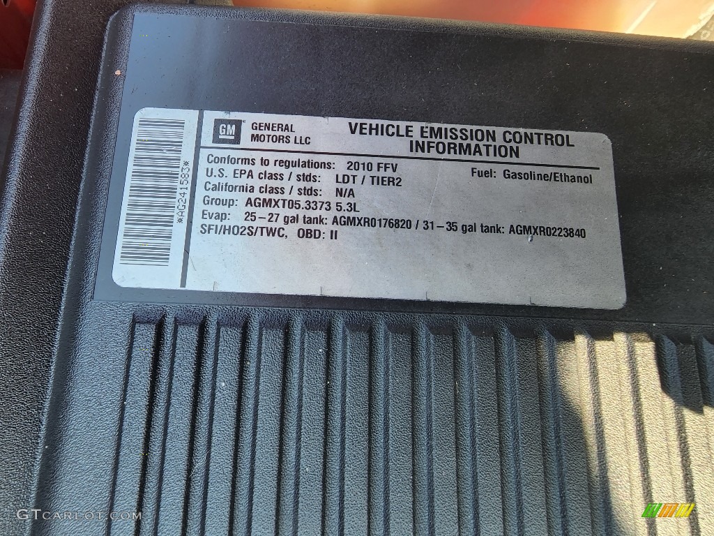2010 Avalanche LTZ 4x4 - Victory Red / Ebony photo #30