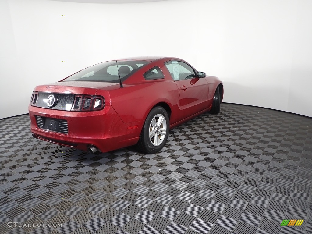 2014 Mustang V6 Coupe - Ruby Red / Charcoal Black photo #8