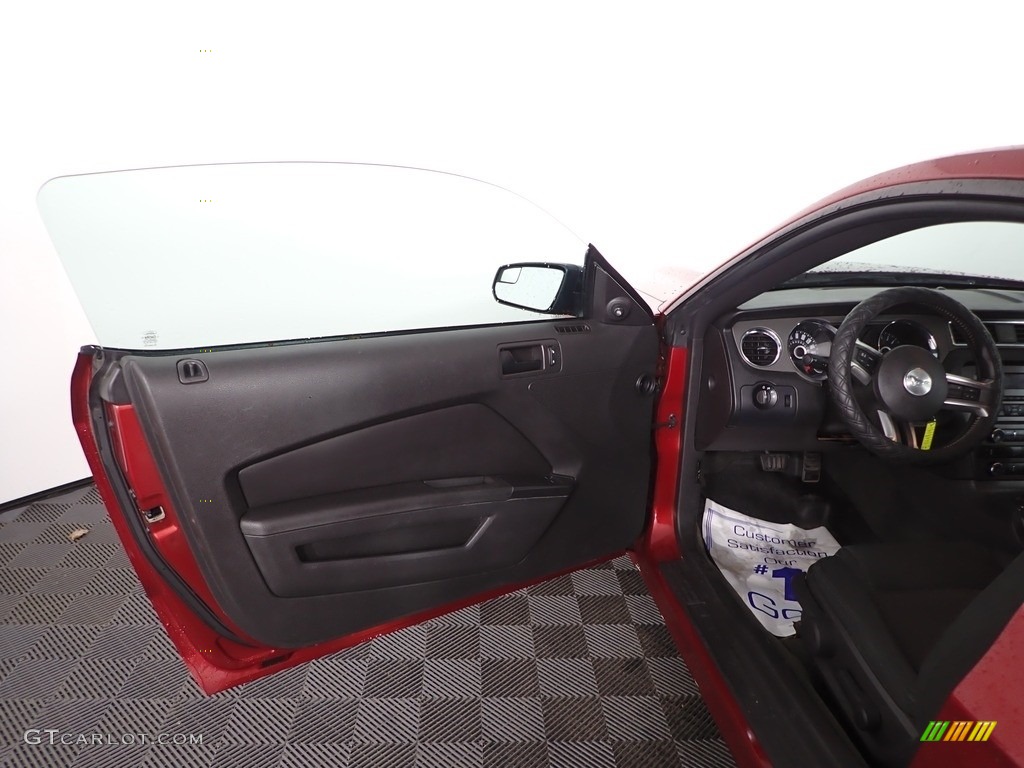 2014 Mustang V6 Coupe - Ruby Red / Charcoal Black photo #9