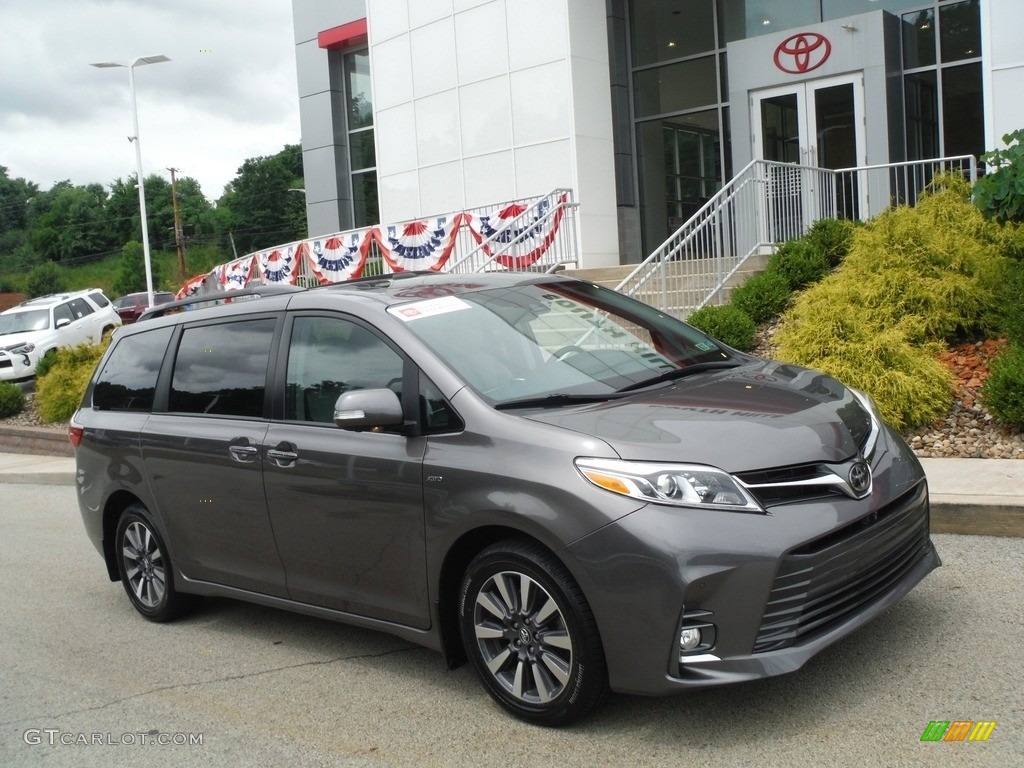 2020 Sienna Limited AWD - Predawn Gray Mica / Ash photo #1