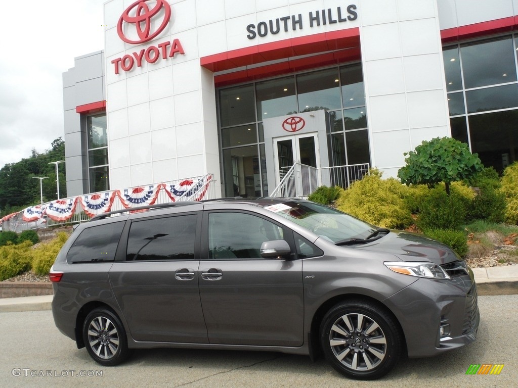 2020 Sienna Limited AWD - Predawn Gray Mica / Ash photo #2