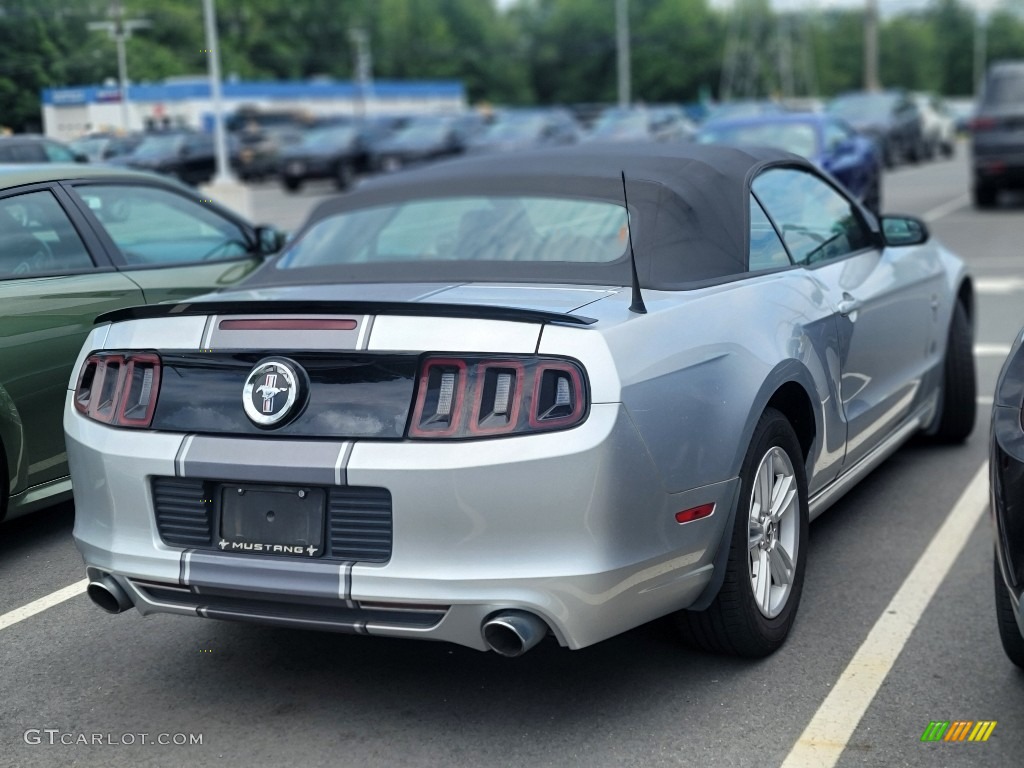 2014 Mustang V6 Convertible - Ingot Silver / Charcoal Black photo #4