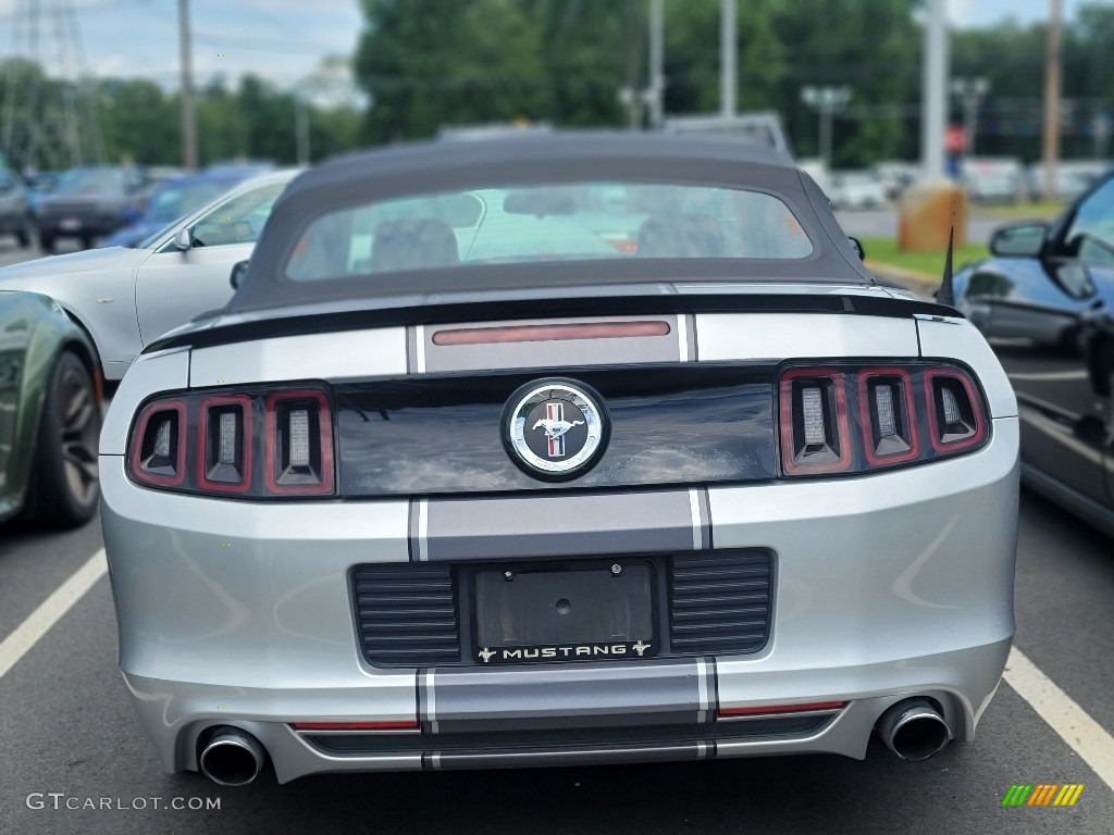 2014 Mustang V6 Convertible - Ingot Silver / Charcoal Black photo #5