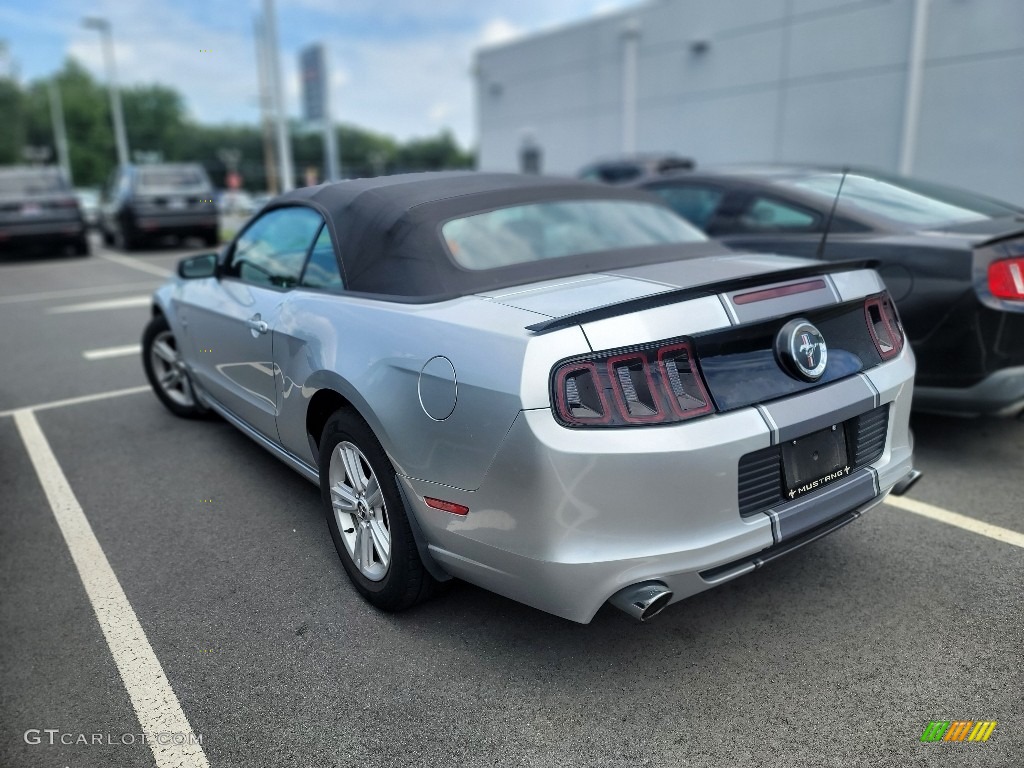 2014 Mustang V6 Convertible - Ingot Silver / Charcoal Black photo #6