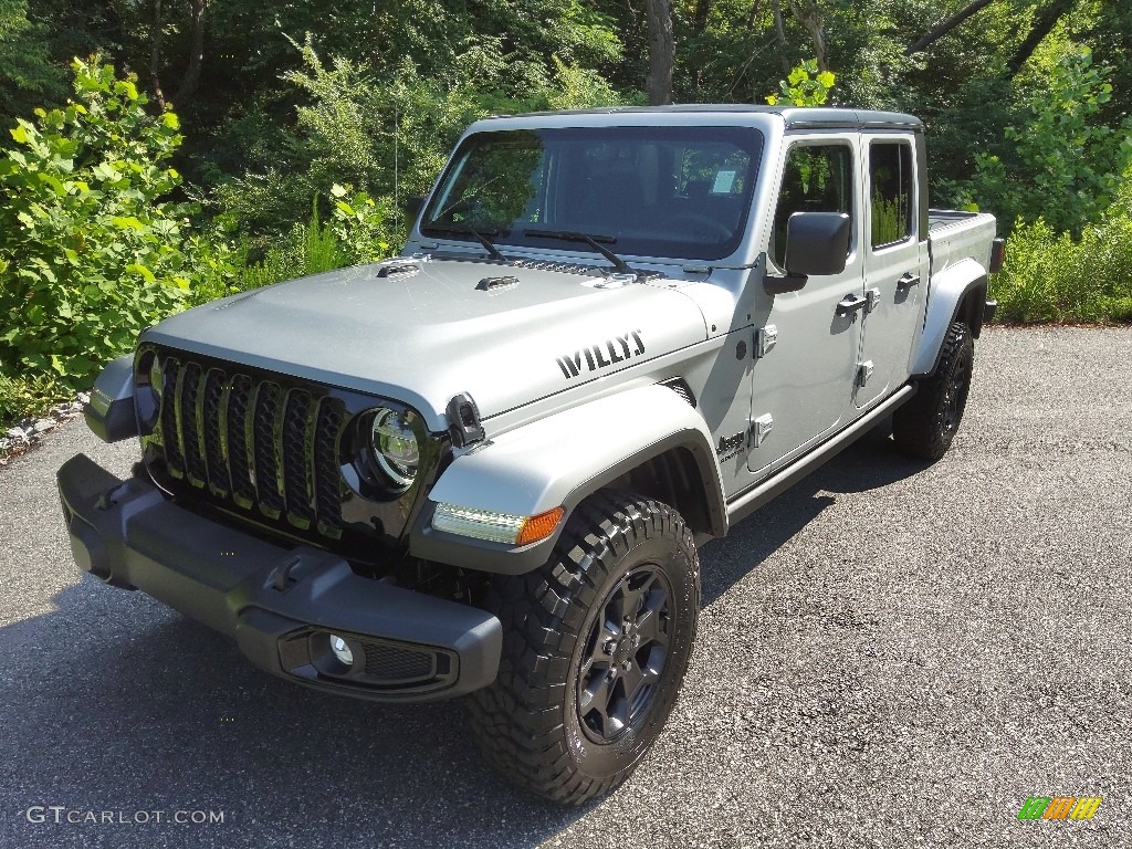 2022 Gladiator Willys 4x4 - Silver Zynith / Black photo #2