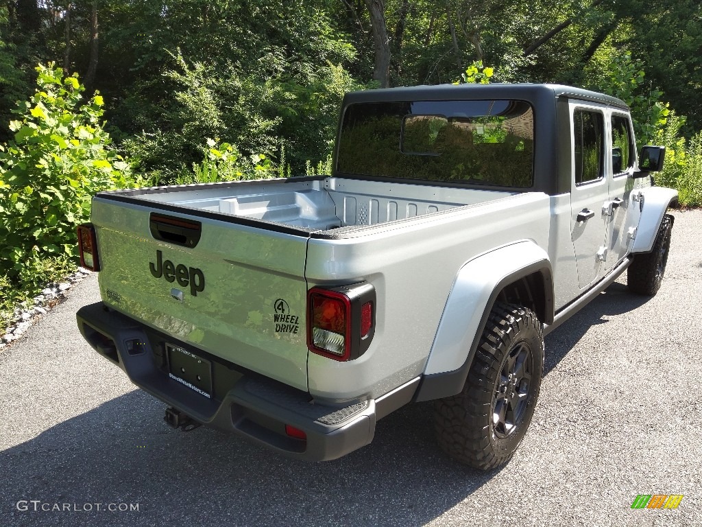 2022 Gladiator Willys 4x4 - Silver Zynith / Black photo #6