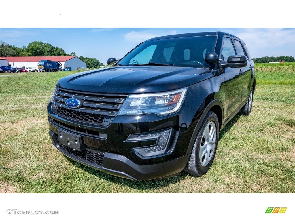 2016 Explorer Police Interceptor 4WD - Shadow Black / Ebony Black photo #8