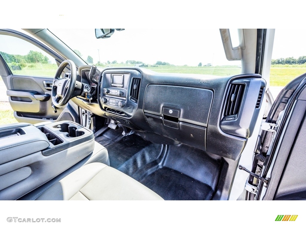 2014 Chevrolet Silverado 1500 WT Regular Cab Jet Black/Dark Ash Dashboard Photo #144497664