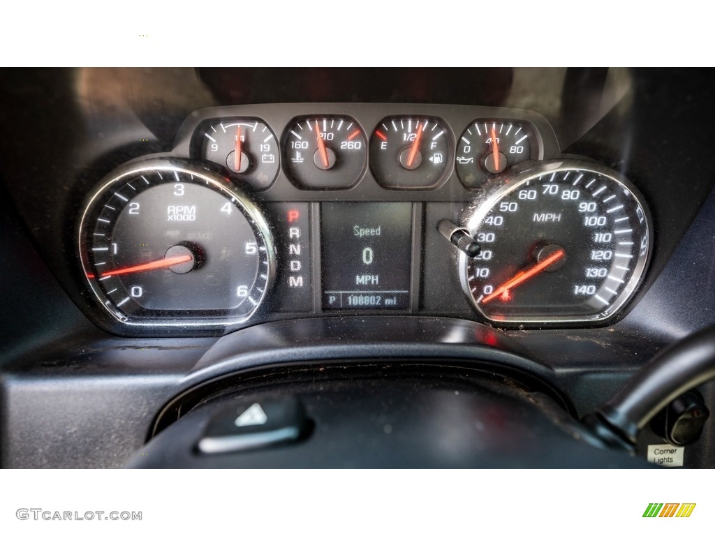 2014 Chevrolet Silverado 1500 WT Regular Cab Gauges Photo #144497928