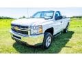 Summit White - Silverado 2500HD Work Truck Regular Cab Photo No. 8