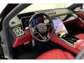 Carmine Red/Black Interior Photo for 2022 Mercedes-Benz S #144498336