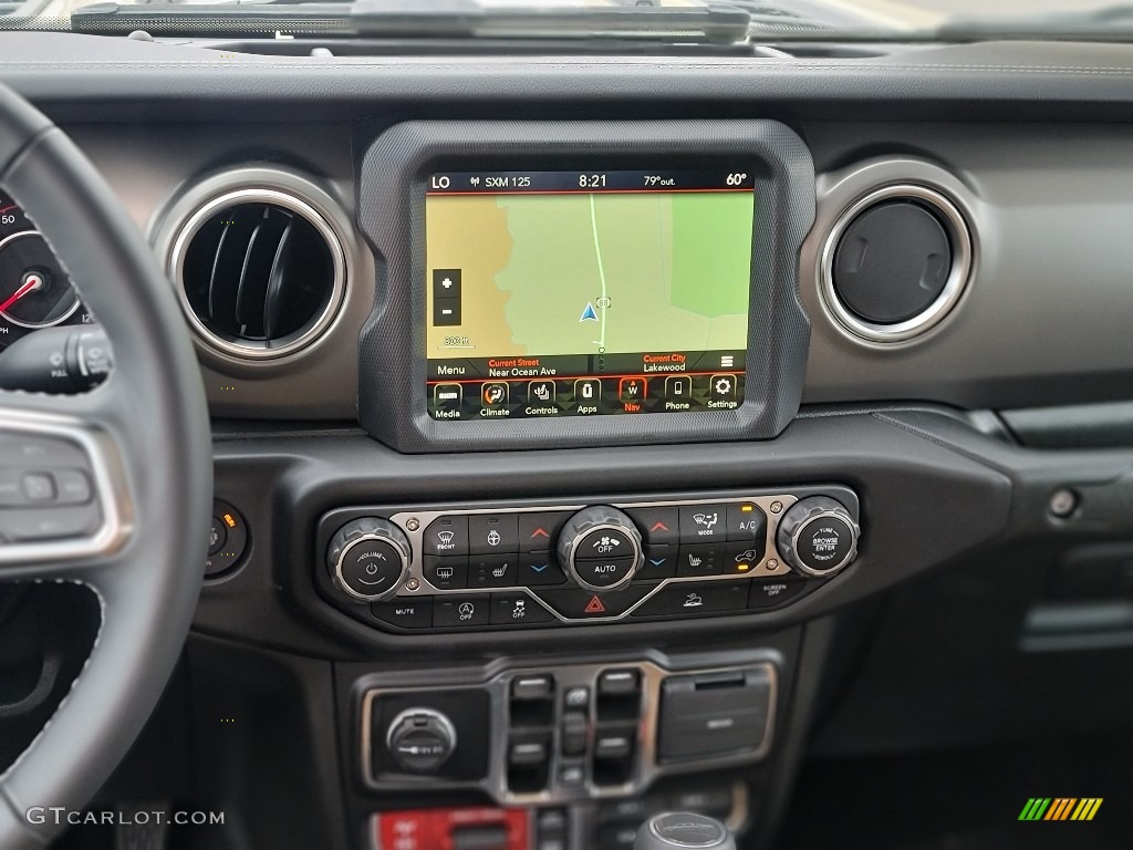 2022 Jeep Gladiator Rubicon 4x4 Controls Photo #144498828