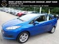 2019 Lightning Blue Ford Fiesta SE Sedan #144491377