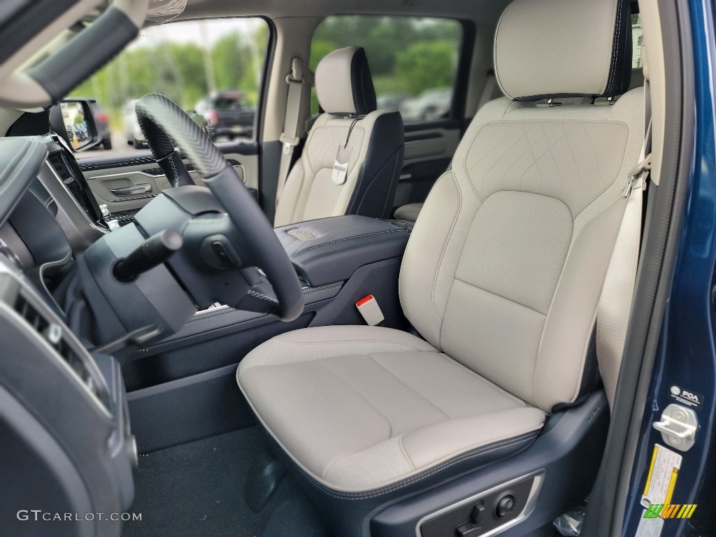Indigo/Sea Salt Interior 2022 Ram 1500 Limited Crew Cab 4x4 Photo #144499116