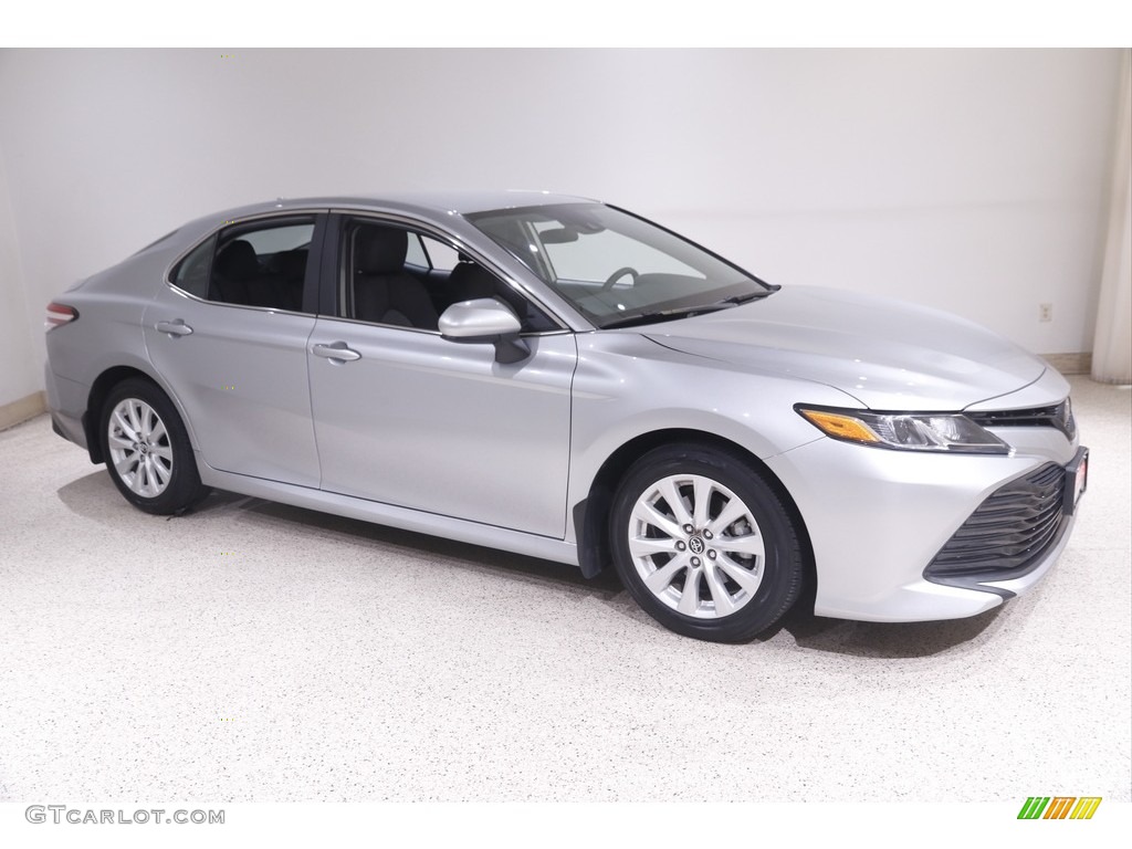 2019 Camry LE - Celestial Silver Metallic / Ash photo #1