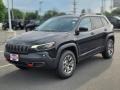 Diamond Black Crystal Pearl - Cherokee Trailhawk 4x4 Photo No. 1