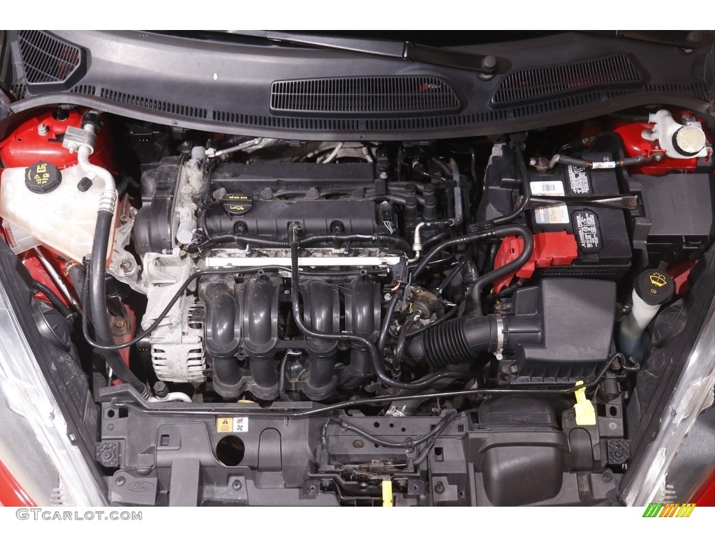 2015 Fiesta SE Hatchback - Race Red / Charcoal Black photo #17
