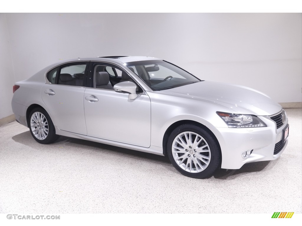 2013 GS 350 AWD - Liquid Platinum / Light Gray photo #1
