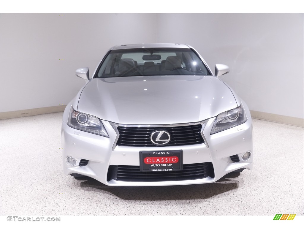 2013 GS 350 AWD - Liquid Platinum / Light Gray photo #2