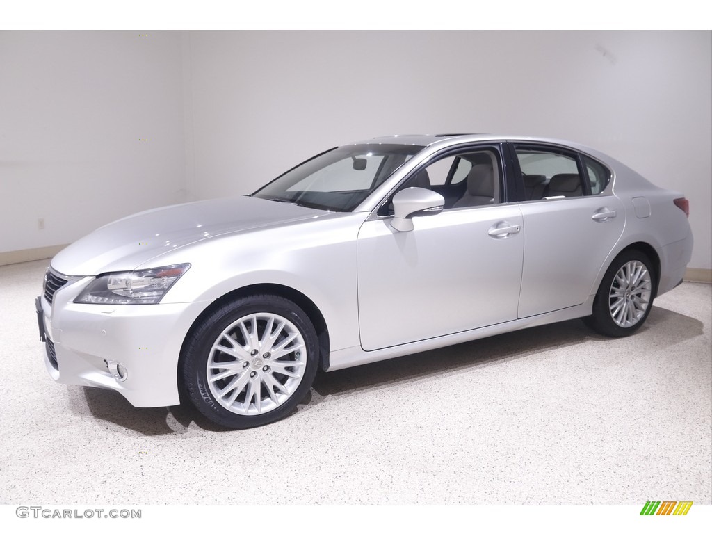 2013 GS 350 AWD - Liquid Platinum / Light Gray photo #3